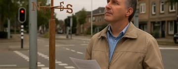 Man dient burgerinitiatief in om stoplichten te vervangen door windwijzers